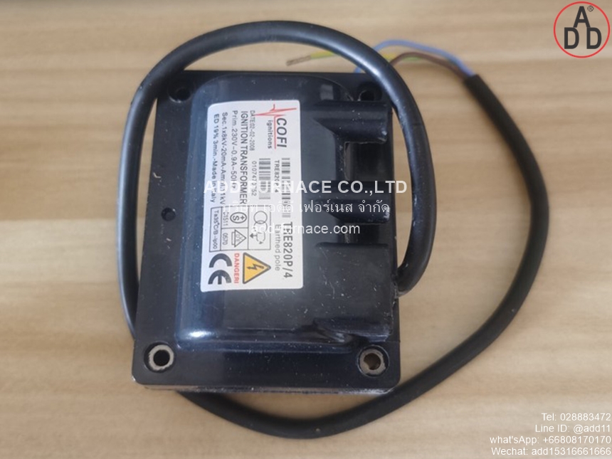 Cofi Ignition Transformer TRE820P-4 (2)